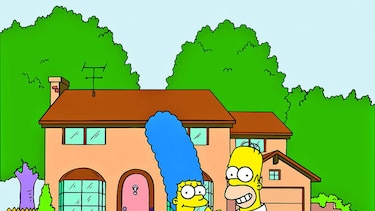 Marge y Homero Simpson se separan