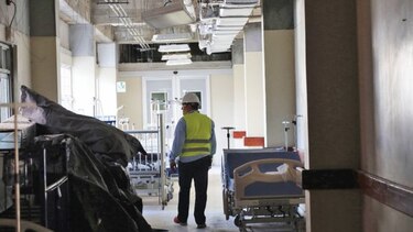 Trabajos en Hospital San Miguel Arcángel tienen 45% de avance