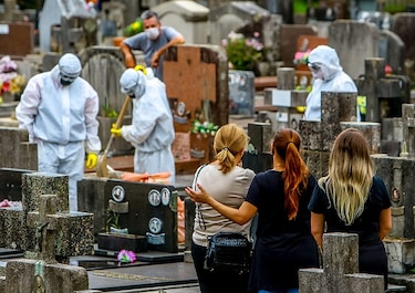 Nuevo récord de muertes diarias por Covid-19 en Brasil: 3,650 en 24 horas