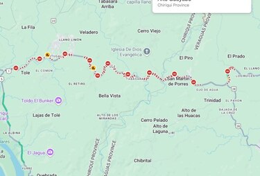 Reabren el paso en la Panamericana entre Tolé y Viguí
