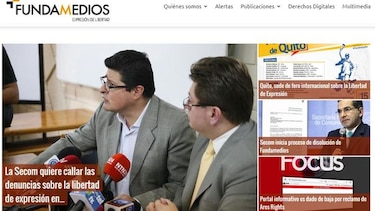Ecuador busca silenciar a Fundamedios