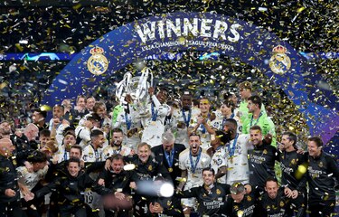 Real Madrid logra su decimoquinta copa de Europa