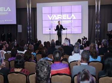 Varela presenta plan de gobierno de 'todos los panameños'
