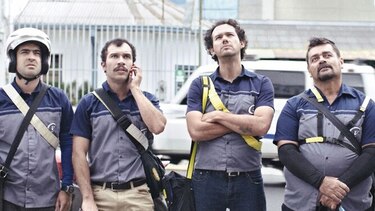 Una película sobre las ruedas de una motocicleta
