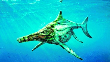 Reptil marino prehistórico escocés