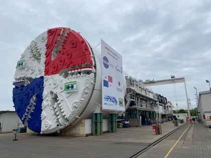 Túnel de la Línea 3 del Metro completa su primer kilómetro y avanza bajo el cauce del Canal de Panamá