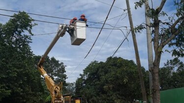 Vecinos de La Pesa llevan más de 28 horas sin el servicio eléctrico