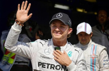Rosberg gana la ‘pole’ en Alemania