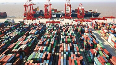 Caen exportaciones chinas a Estados Unidos por aranceles
