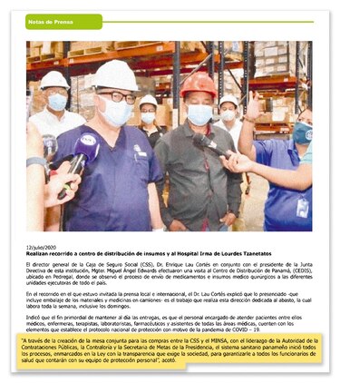 Aclaraciones a destiempo del Minsa y la Caja de Seguro Social