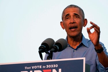 Obama llama a olvidar los sondeos favorables y movilizarse por Biden en las urnas