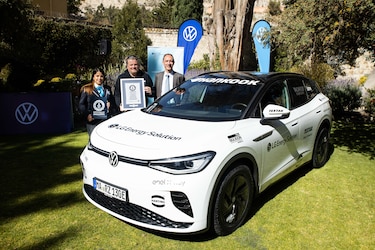 GUINNESS WORLD RECORDS® para neumáticos Hankook y Volkswagen ID.4 GTX