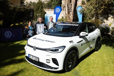 GUINNESS WORLD RECORDS® para neumáticos Hankook y Volkswagen ID.4 GTX