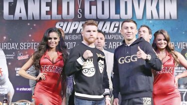 Canelo y Golovkin cuentan las horas