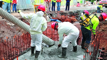 Reparación de calle Uruguay va a buen ritmo