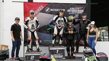 Guttman, Pinilla y Amaris ponen el ritmo en Súper Bike e Interclubes
