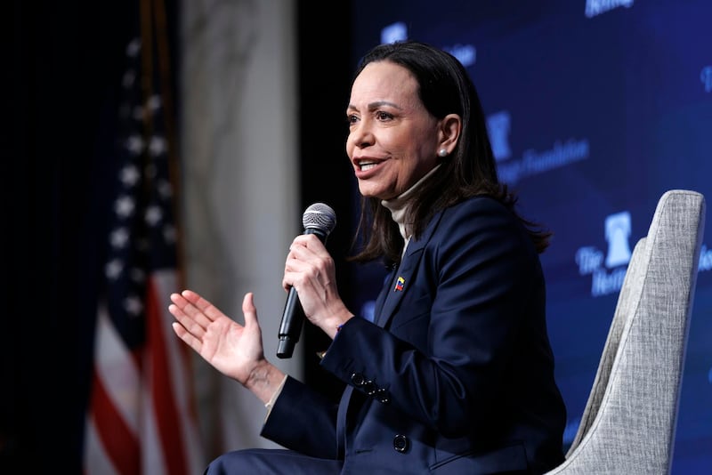Trump niega haber pedido a María Corina Machado que no viajara a Venezuela