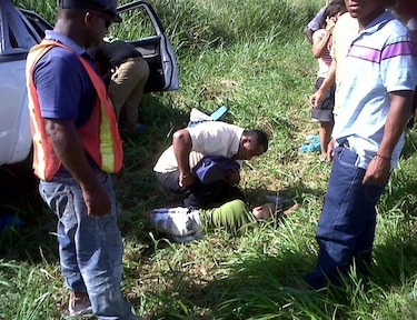 Se registra accidente vehicular en El Valle de Antón por aceite en la vía