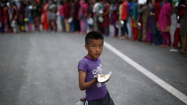 La ONU alerta de la falta de fondos para ayudar a Nepal