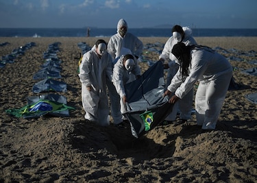 Brasil termina abril con más de 82,000 muertes por covid, el mes más letal de la pandemia