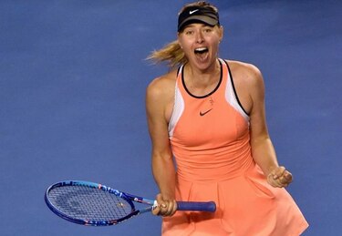 Sharapova jugará partido de exhibición en Las Vegas