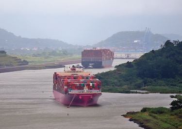 Canal de Panamá ofrece máximo calado en las esclusas neopanamax por mejor nivel en el Gatún