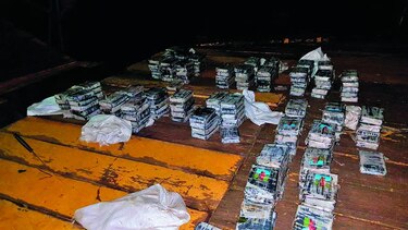 Detienen a agentes del Senafront con drogas