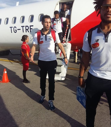 Panamá llega a Honduras para su partido eliminatorio