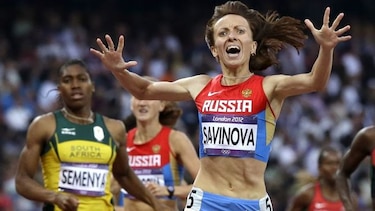 Savinova pierde por dopaje medalla