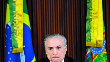 Michel Temer niega acusaciones