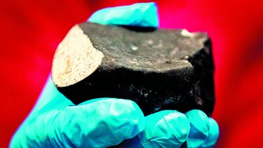 Descubren un muy antiguo y raro meteorito