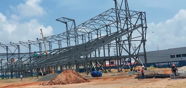 El estadio Roberto Mariano Bula tiene un avance del 38.24% en su construcción