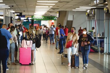 Movimiento de pasajeros en aeropuerto de Tocumen creció 130% en noviembre