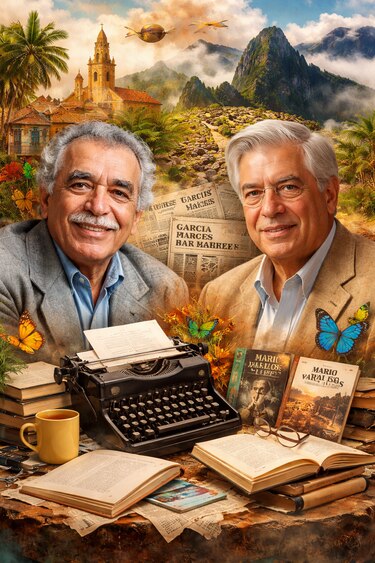 Gabriel García Márquez y Mario Vargas Llosa: dos soledades