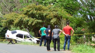 Accidente deja un muerto en Los Santos