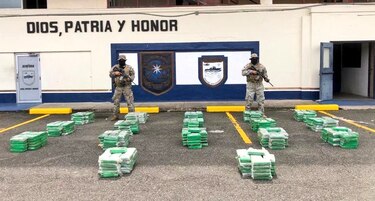 Incautaron 600 paquetes de droga en un contenedor que llegó a Colón procedente de Nueva Zelanda