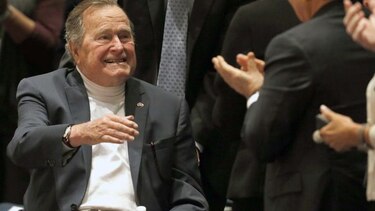 Expresidente estadounidense George H. W. Bush se encuentra estable
