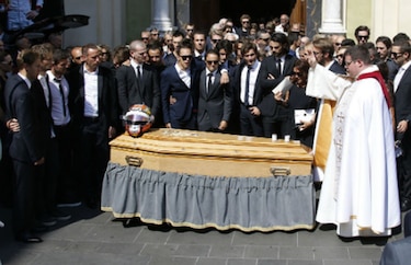 Pilotos y fanáticos se despiden de Bianchi