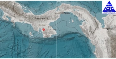Se registra sismo en la provincia de Veraguas; no hay reporte de afectaciones