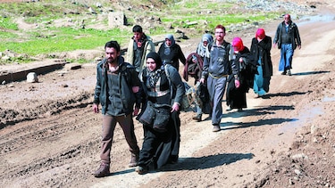 Miles huyen de Mosul y Siria