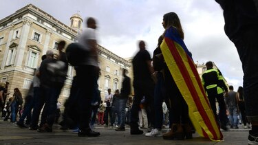 Marcha masiva en Cataluña a favor de la unidad de España