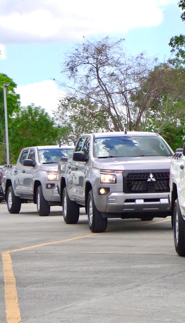 Entrega de flota Mitsubishi de Excel Panamá a Grupo Car Rental Services