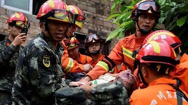 Al menos 11 muertos y 122 heridos por sismo en China