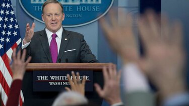 Un portavoz digno de Donald Trump