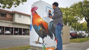 El pincel de Los Ángeles