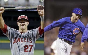 Trout y Bryant, los más valiosos de la temporada