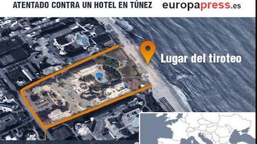 27 muertos en un ataque terrorista en Túnez contra dos hoteles