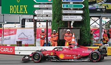 Leclerc sale  a reivindicarse  en Mónaco