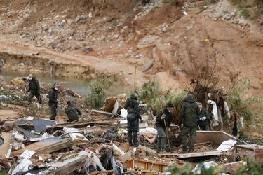 Hallan los cuerpos de dos niños de 3 y 5 años desaparecidos durante el temporal en España