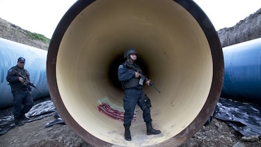 Fiscal revisa las áreas de vigilancia del penal de donde se fugó El Chapo